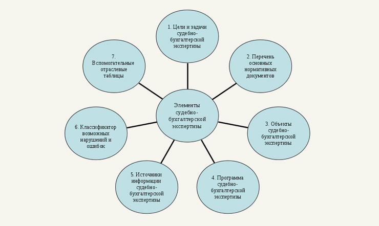 Элементы судебно бухгалтерской экпертизы